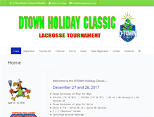 Tablet Screenshot of dtownlacrosse.com